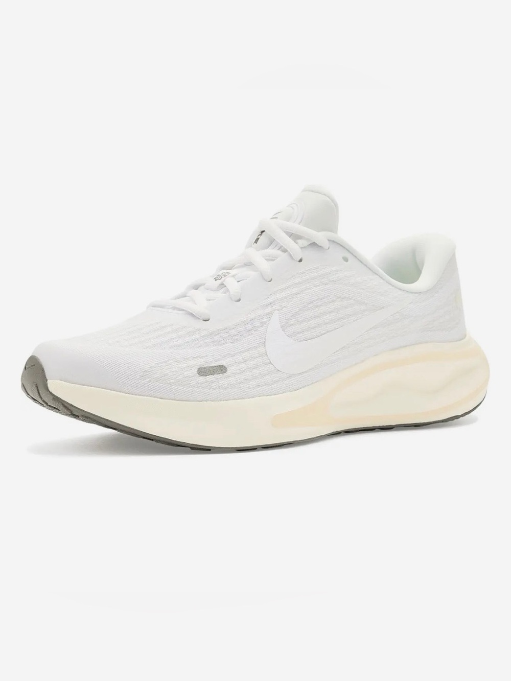 NEW Nike Journey Run White Running Shoes with Black Accents - Picture 2 of 6